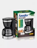 Кофеварка (капельная) ”SONIFER” SF-3565, 800W (Черная/серебристая)