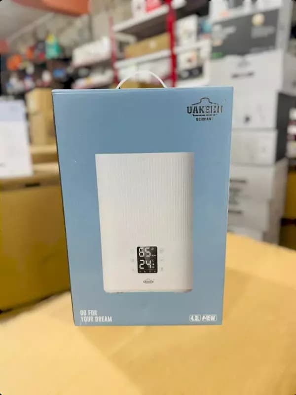 Увлажнитель воздуха (ультразвуковой) ”UAKEEN” Zl -2702, 45 W, 4 л (Белый) — 3