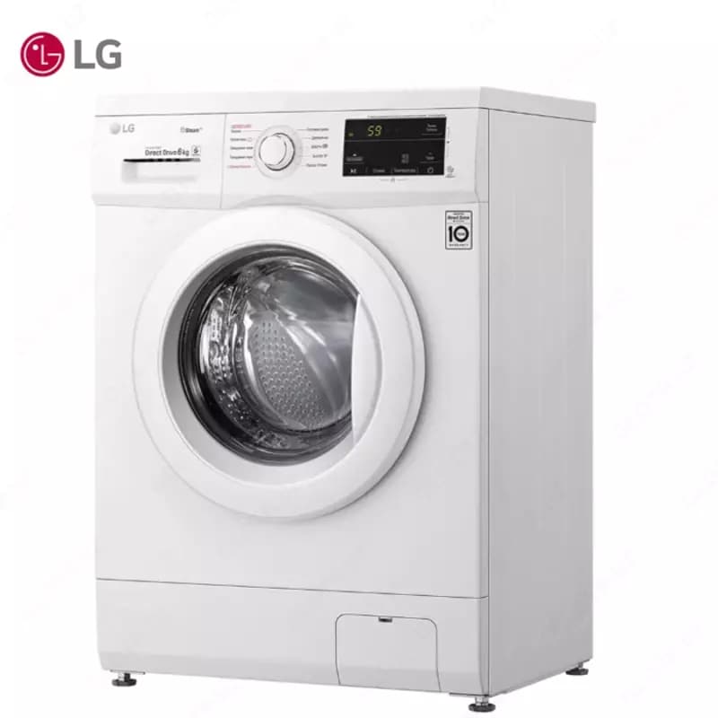Стиральная машина автомат LG F2J3NS0W 6кг Steam Белый — 3