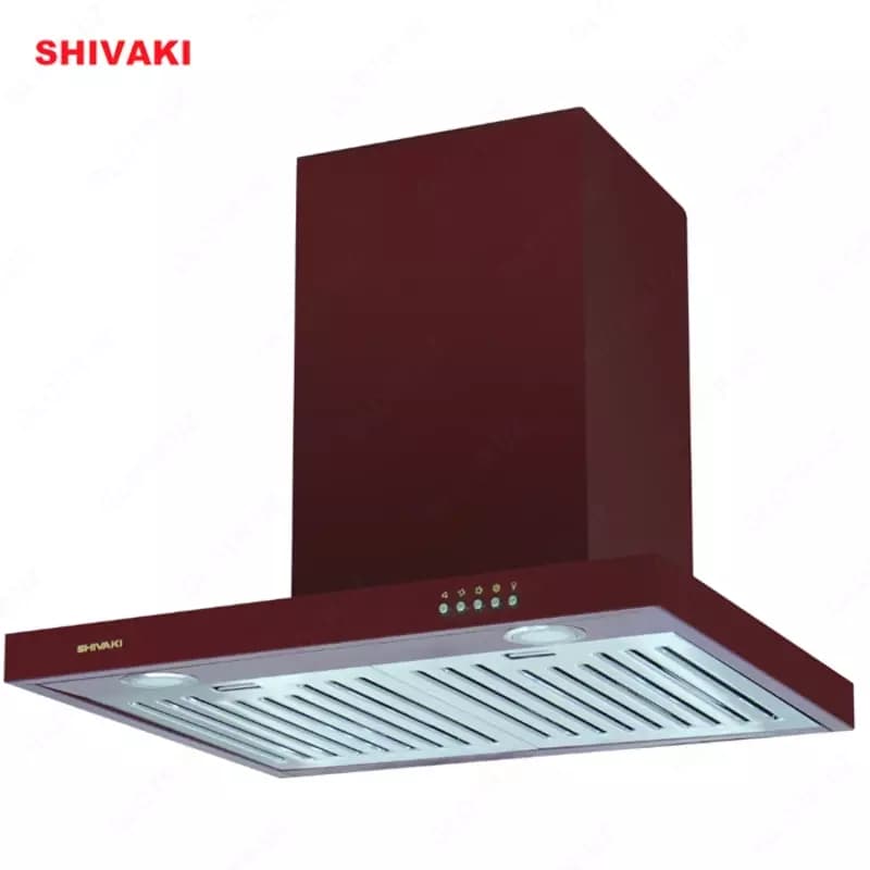 Кухонная вытяжка Shivaki 1460 T Shape Бордовый — 3