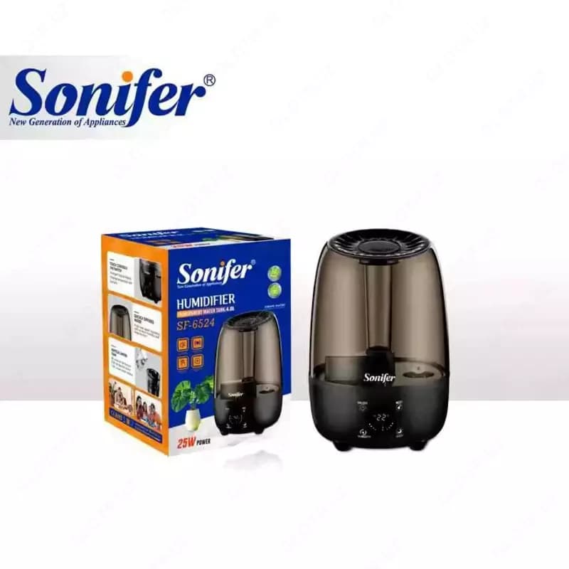 Увлажнитель воздуха (ультразвуковой) ”SONIFER” SF-6524, 25 W (Коричневый/черный) — 1