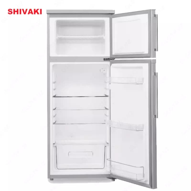 Двухкамерный холодильник Shivaki HD 276 FN Серый — 3