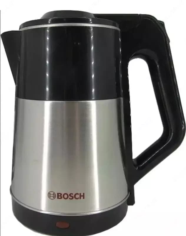 Электрочайник Tefal ”BOSCH” BS7998, 2000Вт, 2.5 л. (Германия) Металлик/черный — 1