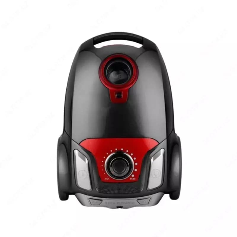 Бытовой пылесос ”Technomir” TH-8111, 2200 Вт, мешок 3 л., 3 насадки (Китай) Красный/серебристый — 1