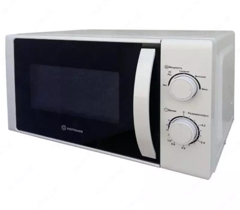Микроволновая печь ”Hofmann” HMW720SHW/HF (Белая/Черная) 20 л — 3