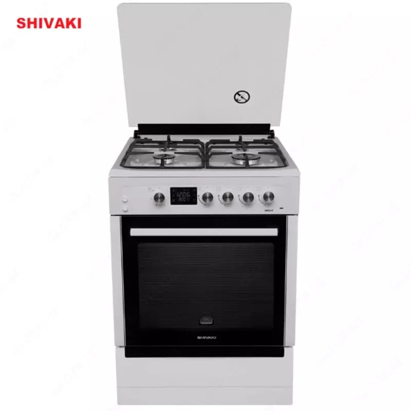 Комбинированная плита Shivaki 6403-E Серый — 2