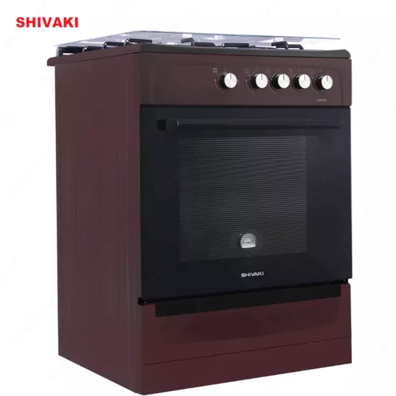 Газовая плита Shivaki 6400-G Коричневый — 2
