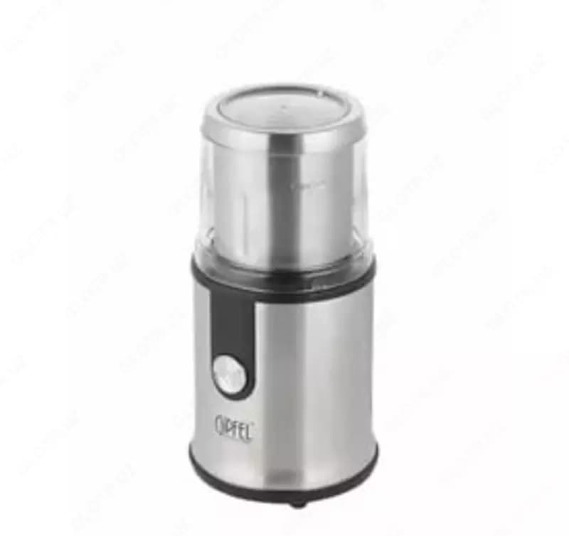 Кофемолка 2 в 1 ”Gipfel” GF-1505, 400Вт, 2 емкости (Германия) Металлик — 1