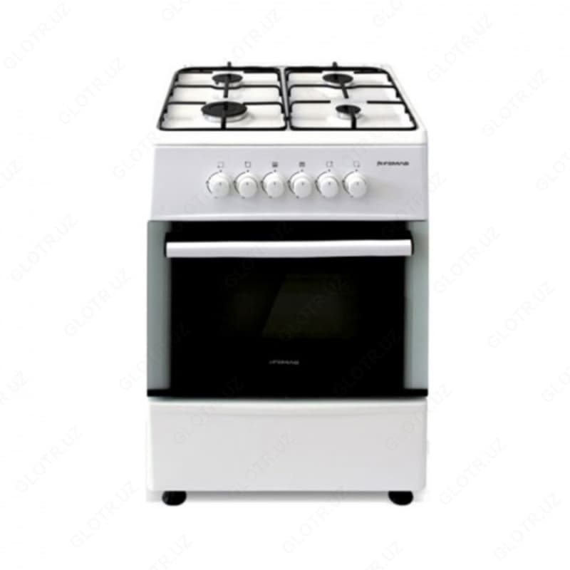 Газовая плита Femas BT60-21W Eco (белая) — 1