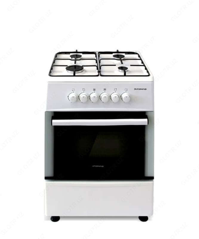 Газовая плита Femas BT60-21W Eco (белая) — 2