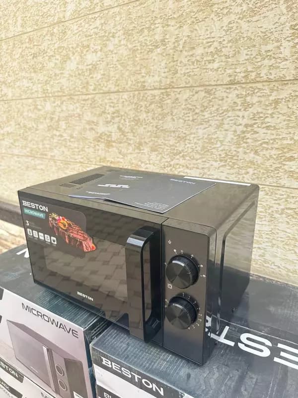 Микроволновая печь ”BESTON” SM2004-B, 700W, 20 л (Черная) — 5