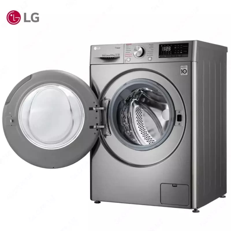 Стиральная машина автомат LG F4V5VG2S EcoHybrid, AI DD,Сушка, ThinQ, 9/6кг, Серый — 5