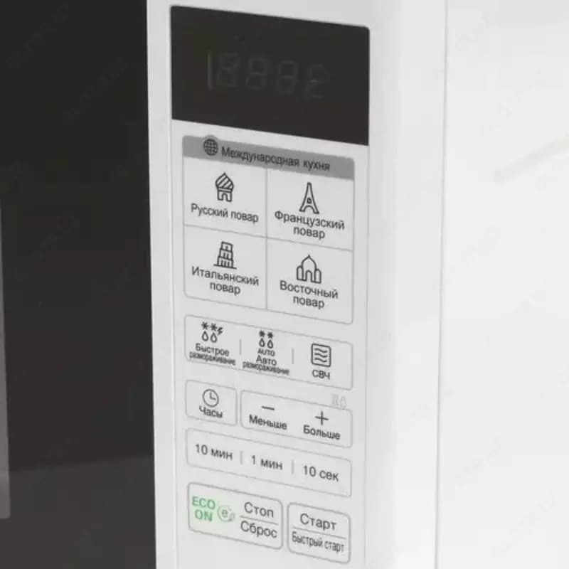 Микроволновая печь ”LG MS2042DY” (Белая) 20 литров — 3