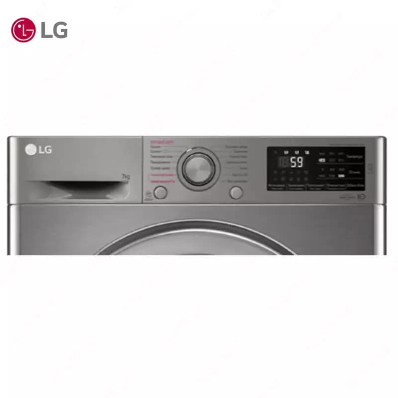 Стиральная машина автомат LG F2J6HSDS 7кг Steam Серый — 6