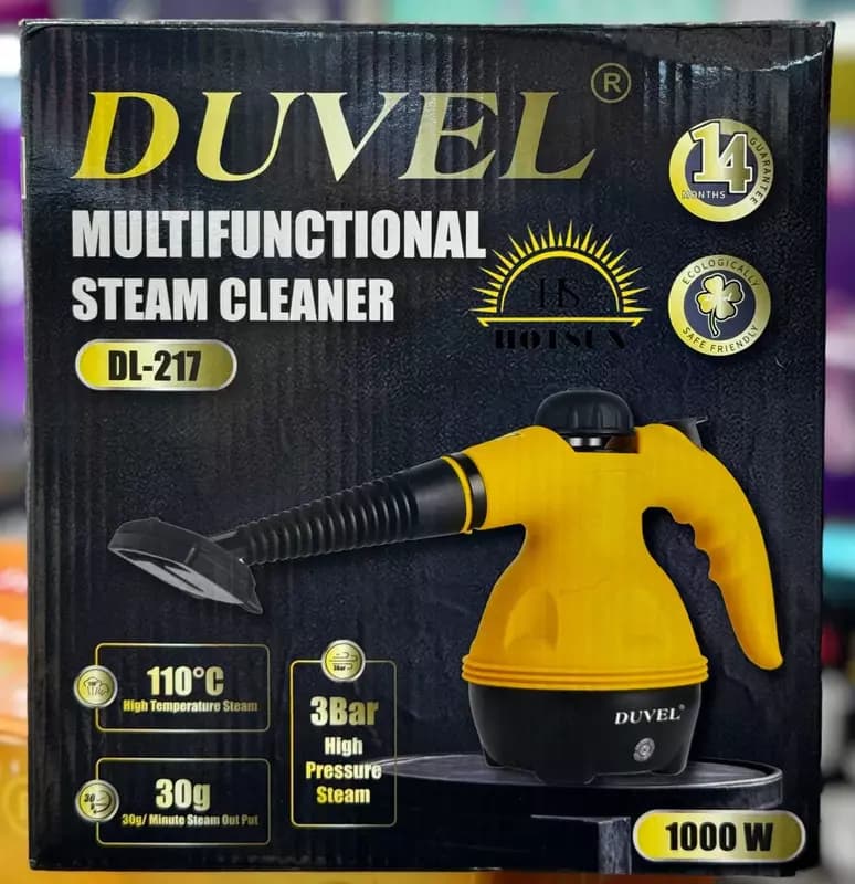 Пароочиститель (ручной) ”DUVEL” DL-217, 1000W, 3 бар., пар 110°C, 350 мл. (Германия) — 4