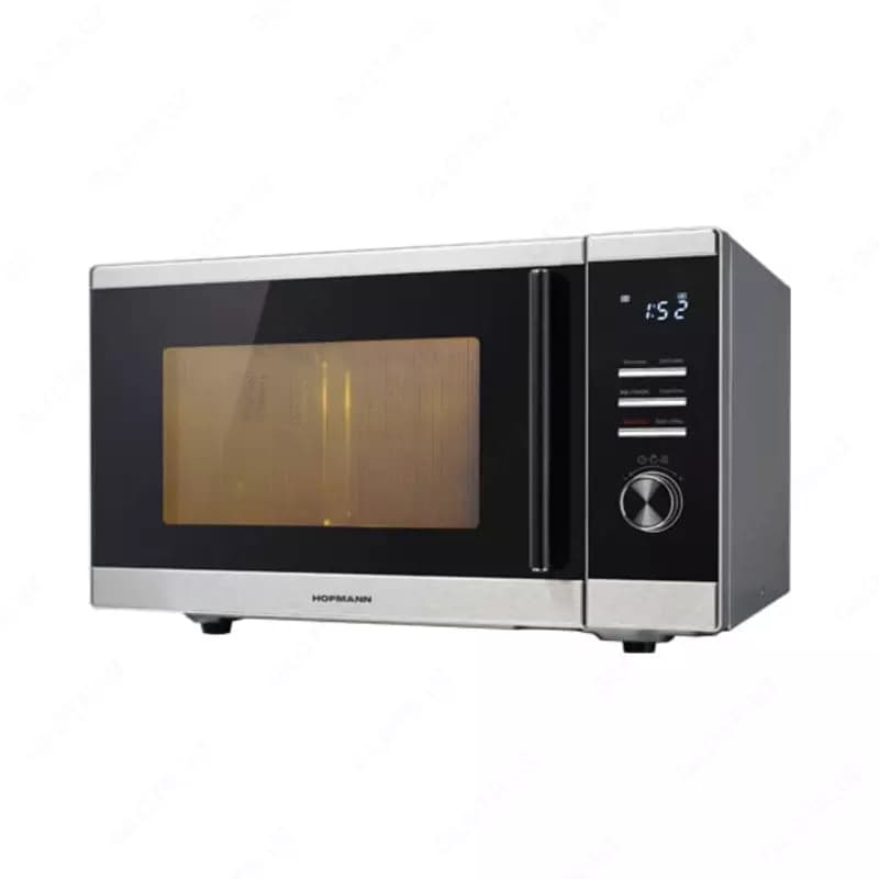 Микроволновая печь ”Hofmann” MW925DHIBK/HF (Черная/Серебристая) 25 л — 1