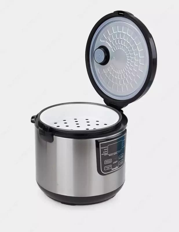 Мультиварка ”SONIFER” SF-4012, 900W, объем 5 л (Стальной/черный) — 3