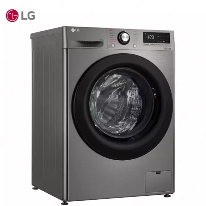 Стиральная машина автомат LG TW4V3RS6S 10.5 кг, Steam, AI DD, ThinQ, Серый — 2