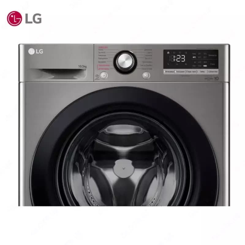 Стиральная машина автомат LG TW4V3RS6S 10.5 кг, Steam, AI DD, ThinQ, Серый — 6