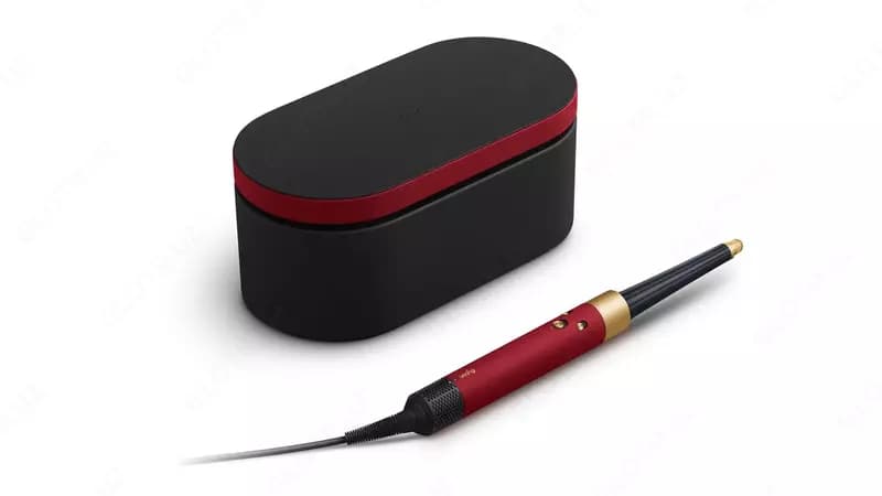 Мультистайлер и фен Dyson Airwrap id в цвете красный бархат и золото, Dyson HS08 Red velvet — 2