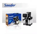 Автоматическая кофемашина Espresso ”SONIFER” SF-3599, 1350Вт, 1300/900 мл (Китай) Металлик/черная