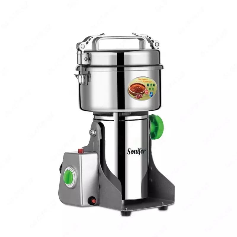 Кофемолка ”Sonifer” SF-3584, 2880Вт, 1 емкость (Китай) Металлик — 1