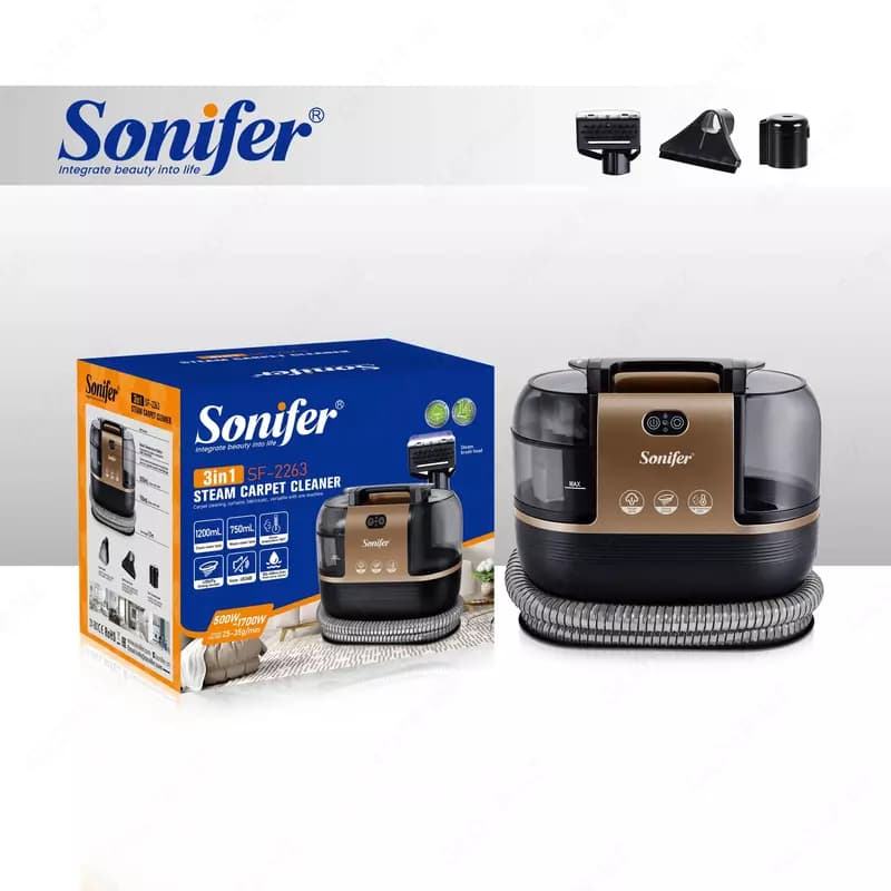 Пароочиститель Sonifer SF-2263 Steam Carpet Cleaner — 1