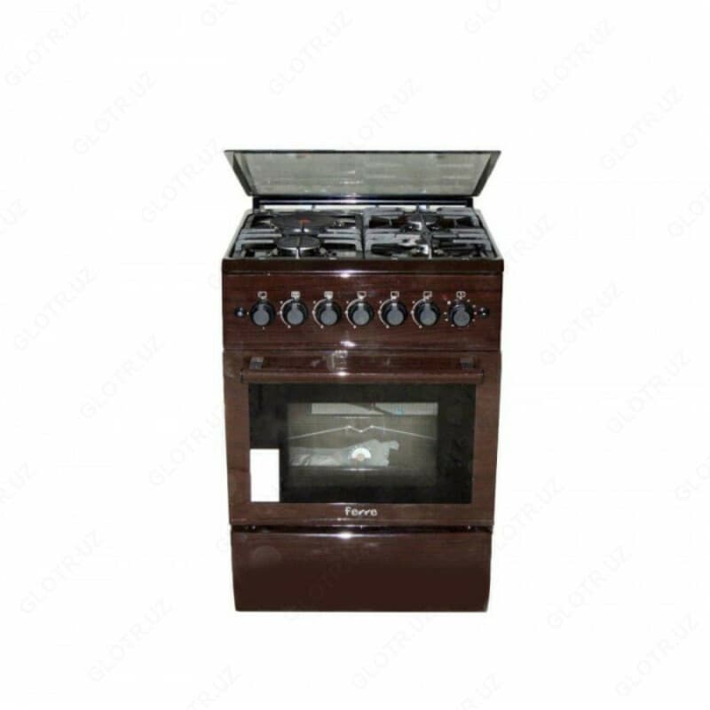 Газовая Плита Ferre BT60-19Br (коричневая) — 2