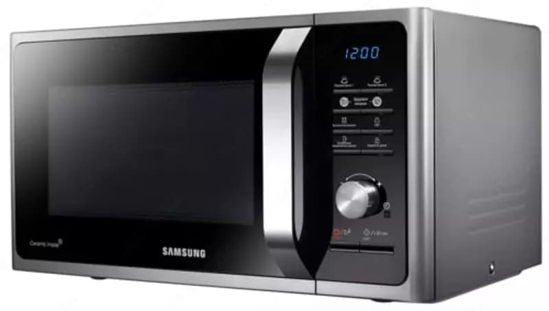 Микроволновая печь ”Samsung MS23F302TAS” (Серебристая) 23 литра — 2