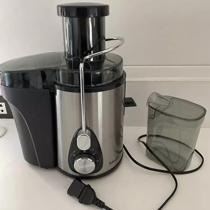 Соковыжималка (центробежная) ”SONIFER” SF-5522, 400W, 1 л/500 мл (Металлик/чёрный) — 4