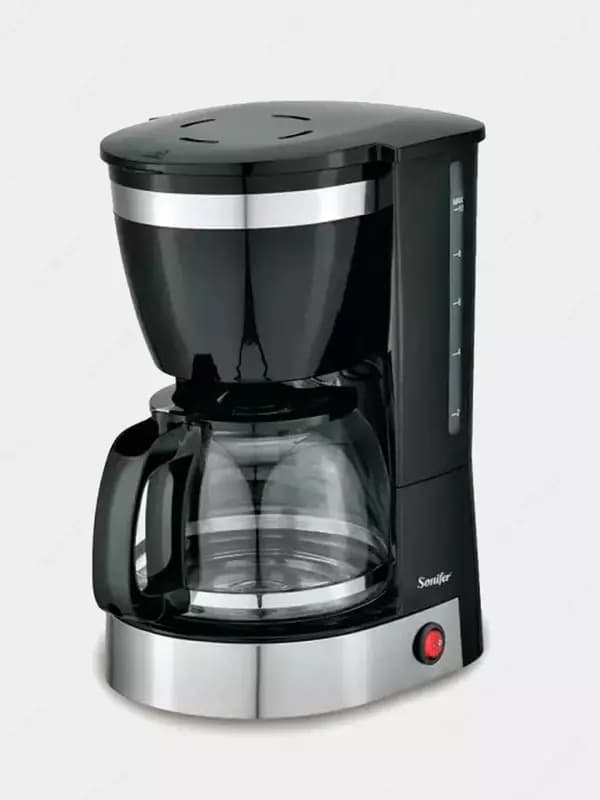 Многофункциональная кофеварка (капельная) ”Sonifer” SF-3565 , 800W, 1.25 л. (Китай) — 1