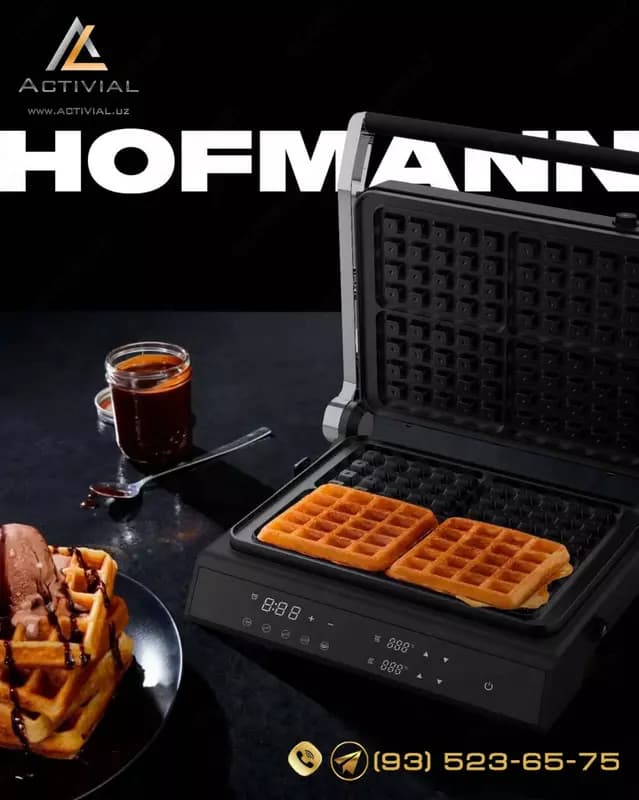 Новая оригинальная вафельница-гриль Hofmann - чудо-помощник на Вашей кухне! — 2