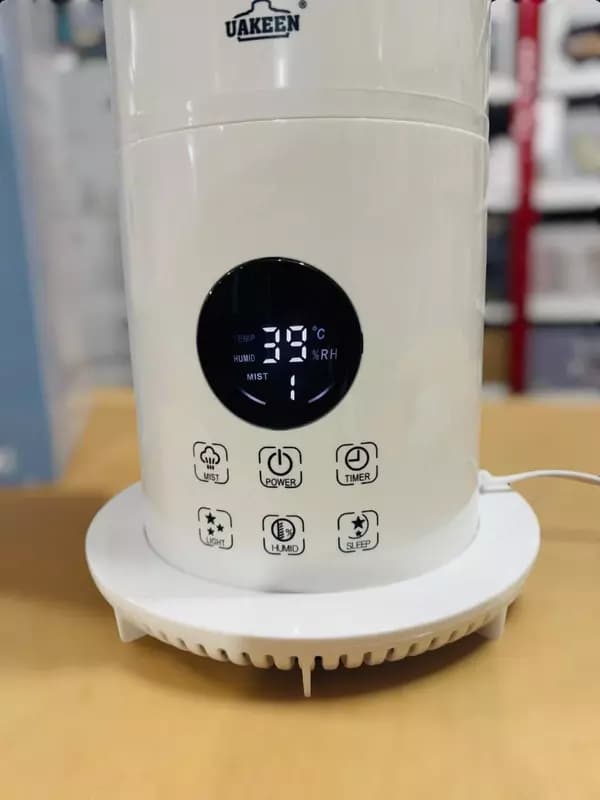 Увлажнитель воздуха (ультразвуковой) ”UAKEEN” Zl 2703, 45 W, 5.6 л (Белый) — 3