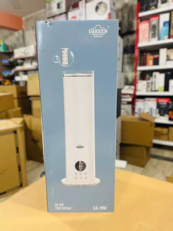 Увлажнитель воздуха (ультразвуковой) ”UAKEEN” Zl 2703, 45 W, 5.6 л (Белый) — 4