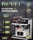 Профессиональная кофемашина (двойная помпа) ”DUVEL” DL-011, 1350W, 1 л. (Германия)
