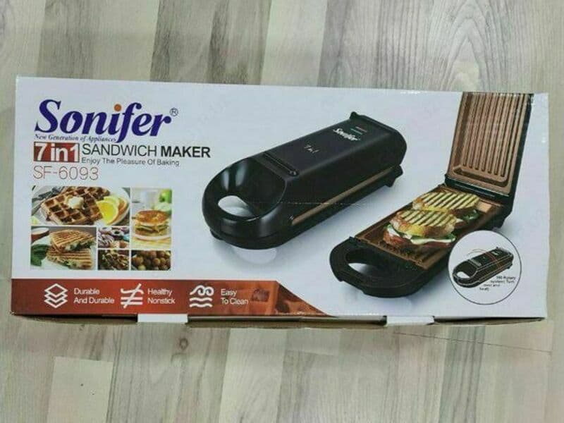 Sonifer SF-6093 Сэндвичница 7в1 — 1