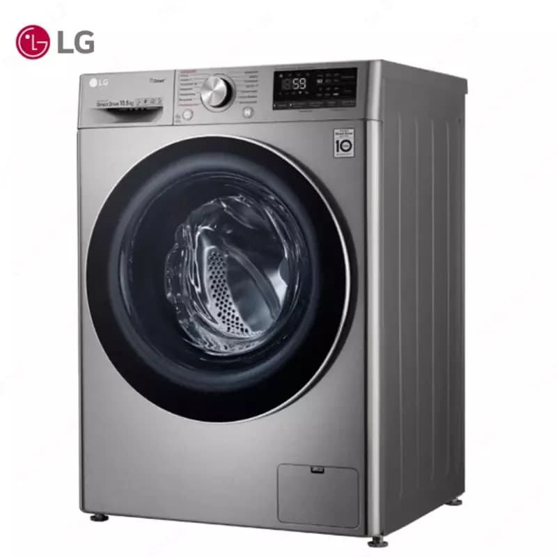 Стиральная машина автомат LG TW4T9RW9P 10.5 кг, Steam,TurboWash59,ThinQ, AI DD, Серый — 3