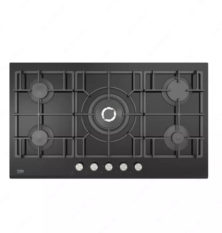 Газовая варочная панель ”Beko HISW95226SEL” (Черное стекло) — 1