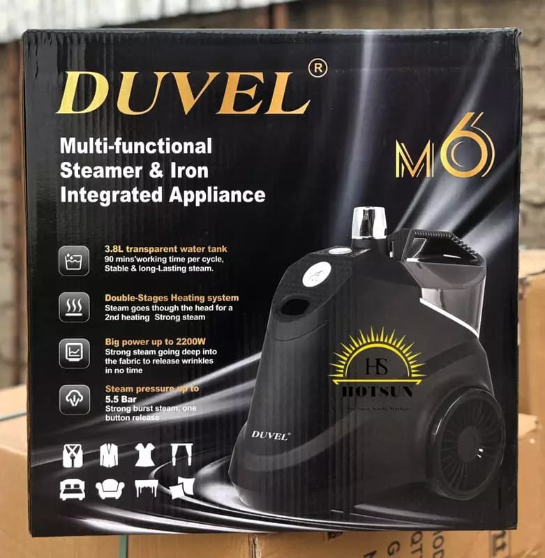 Бытовой отпариватель одежды ”DUVEL” M6, 2200W, 5.5 бар, 3.8 л. (Германия) — 6