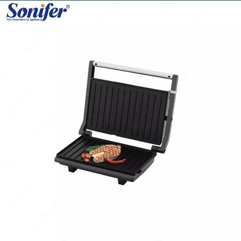Тостер - сендвичница 2 в 1 ”SONIFER” SF-6159, 1200W (Белый/черный) — 3