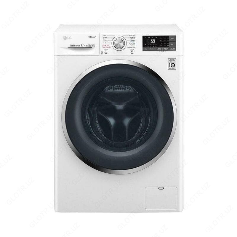 Стиральная машина LG F2J7HG2W 7кг пар+сушка STEAM — 1