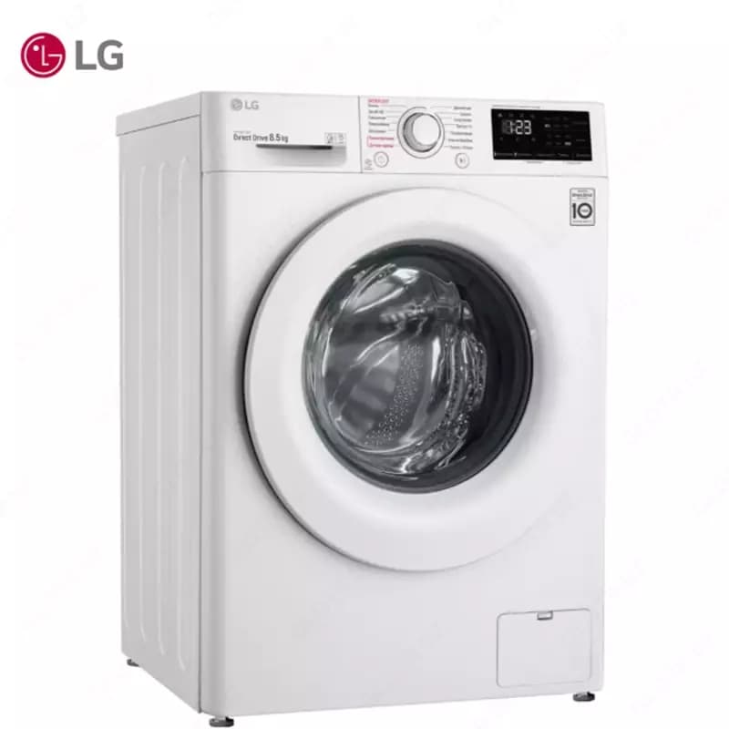 Стиральная машина автомат LG F2V3GS3W Steam AI DD 8.5кг Белый — 2