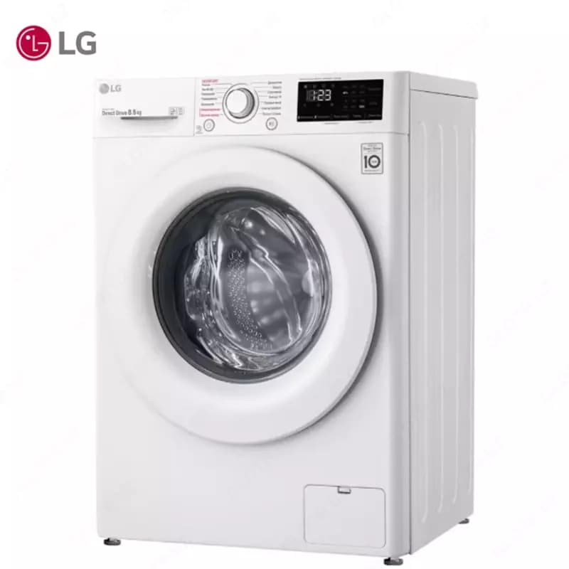 Стиральная машина автомат LG F2V3GS3W Steam AI DD 8.5кг Белый — 3