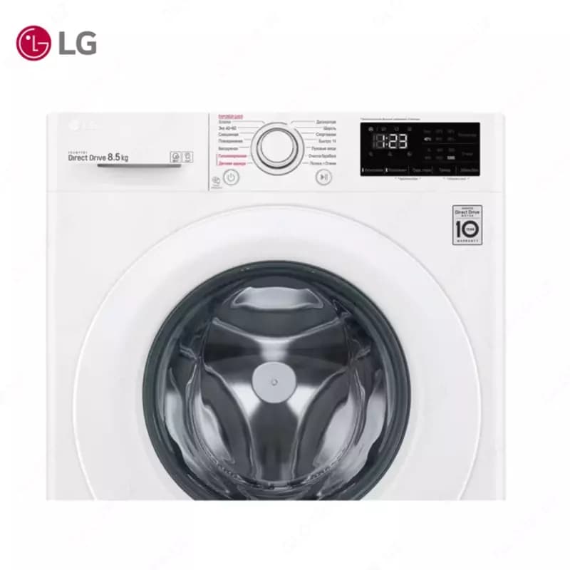 Стиральная машина автомат LG F2V3GS3W Steam AI DD 8.5кг Белый — 6