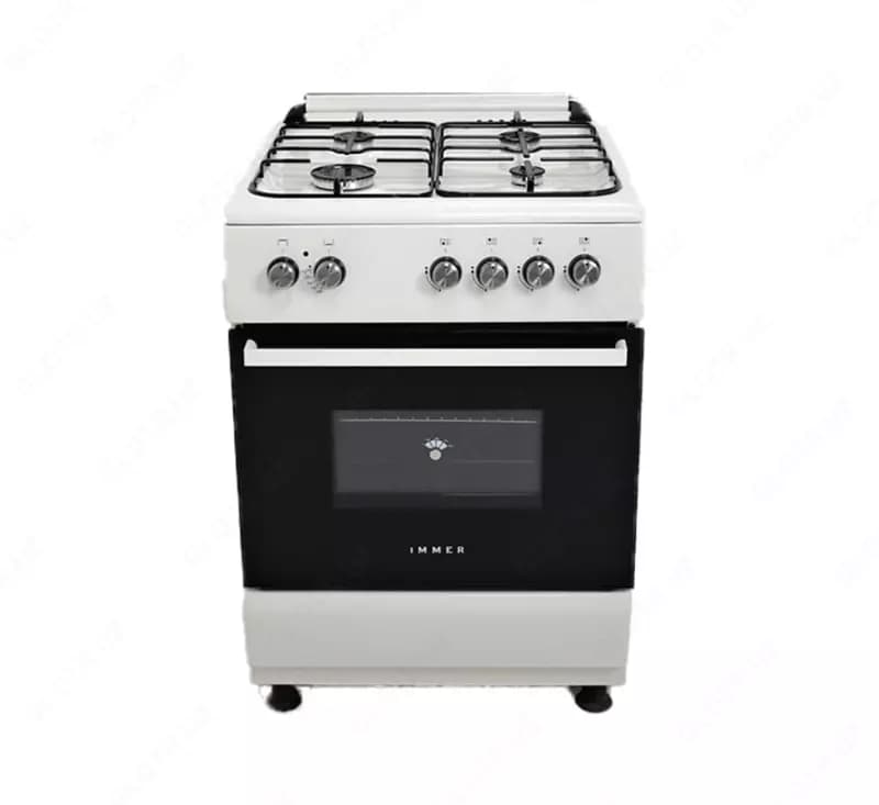 Газовая плита ”Immer М01 ECO” (Белая) 60 см — 1