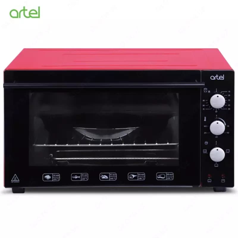 Мини печь Artel ART-MD-4218E Черный/Красный Эконом — 1