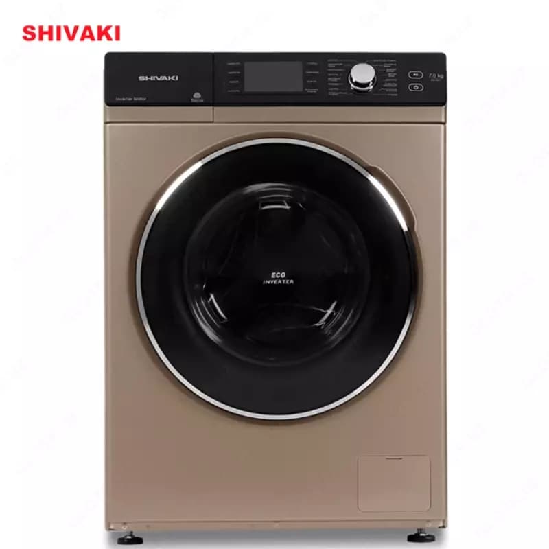 Стиральная машина автомат Shivaki WF70H225CG 7кг Коричневый — 1