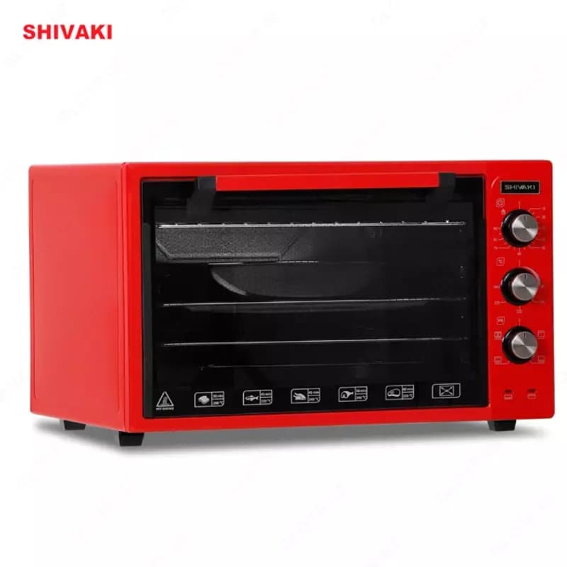 Мини печь Shivaki MD 3618L Красный/Красный Люкс — 2