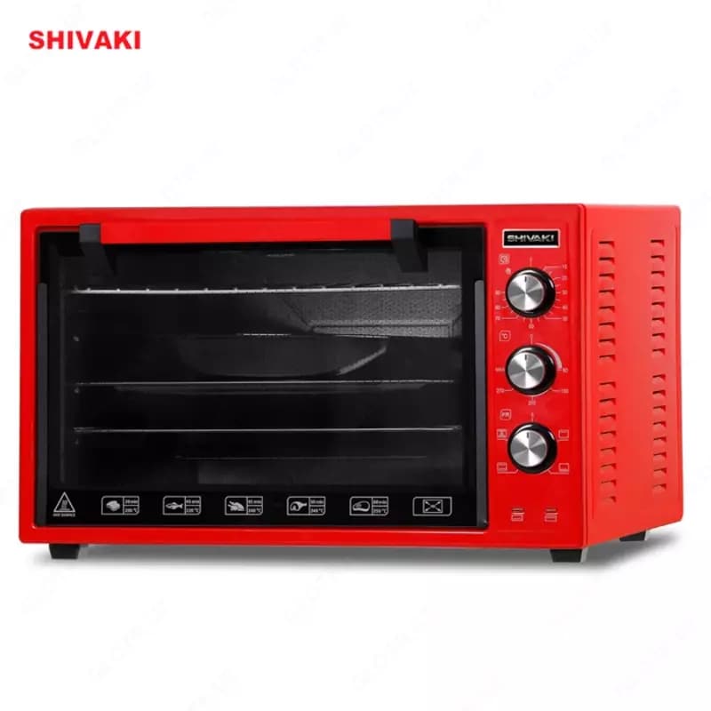 Мини печь Shivaki MD 3618L Красный/Красный Люкс — 3