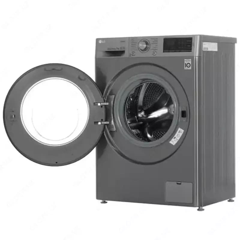 Стиральная машина автомат ”LG F2M5HS6S” (Серебристая/Черная) 7 кг — 3